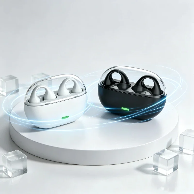 Open Ear Air Conduction Headphones - Fone de Ouvido Bluetooth 5.3 Sem