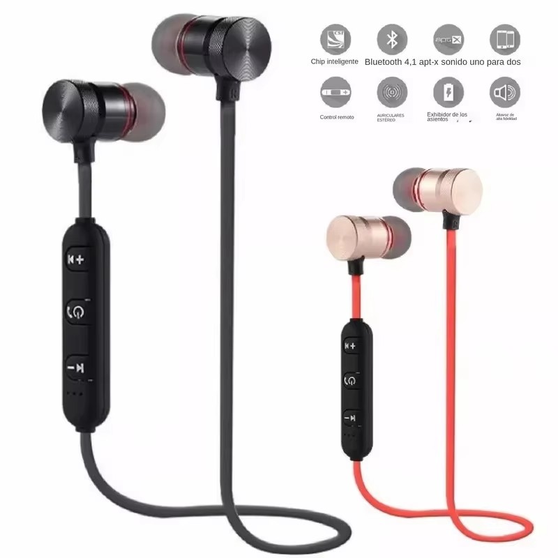 Magnetic Neckband Sports Earphones - 1/2/3/4 unidades de fones de ouvido