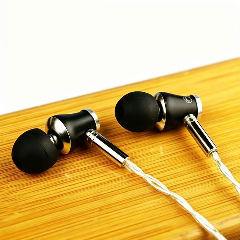 Type C Wired Earphones With Mic - Fones de Ouvido Intra-auriculares HiFi com