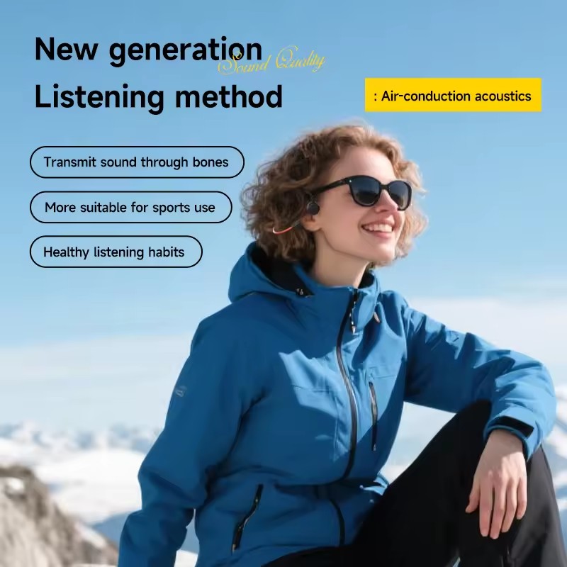 Novo Fone de Ouvido por Conduç - Bone Conduction Running Headphones avaliação e preço