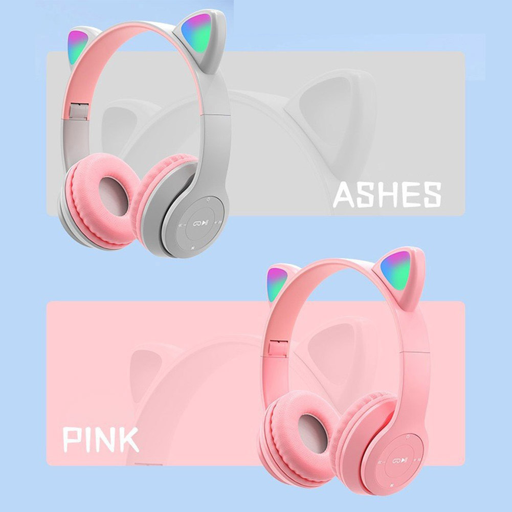 Bonito gato orelha bluetooth f - Cat Ear Bluetooth Headset Led avaliação e preço