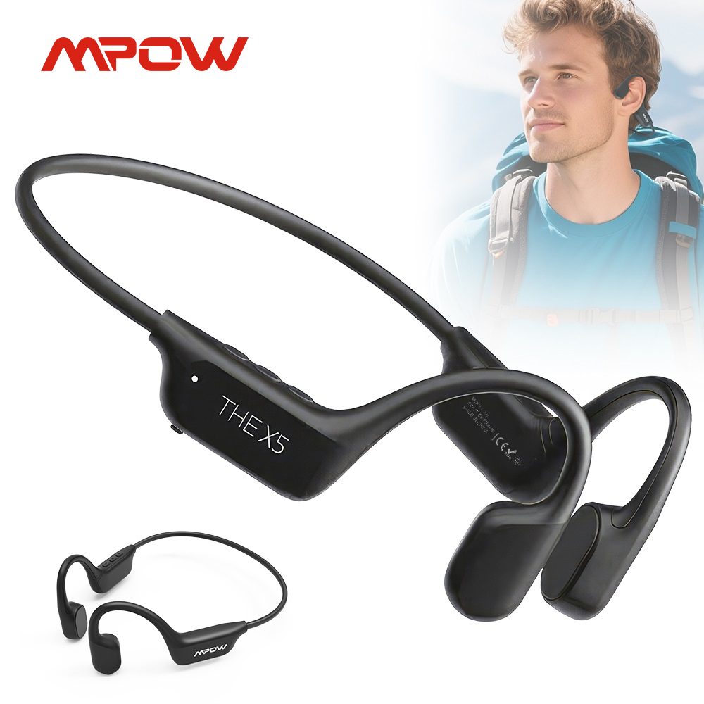 Fones de Ouvido Mpow X5 com Co - Bone Conduction Running Headphones avaliação e preço