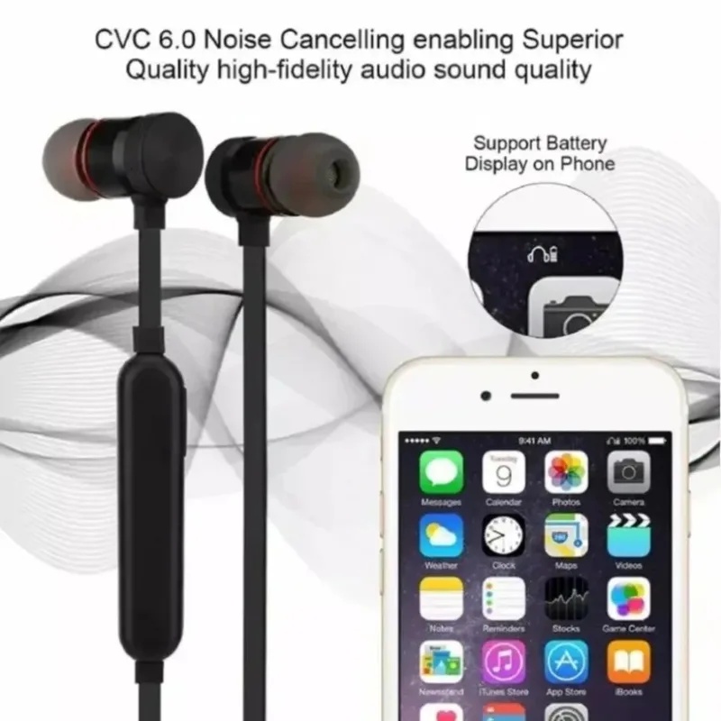 1/2/3/4 unidades de fones de o - Magnetic Neckband Sports Earphones avaliação e preço
