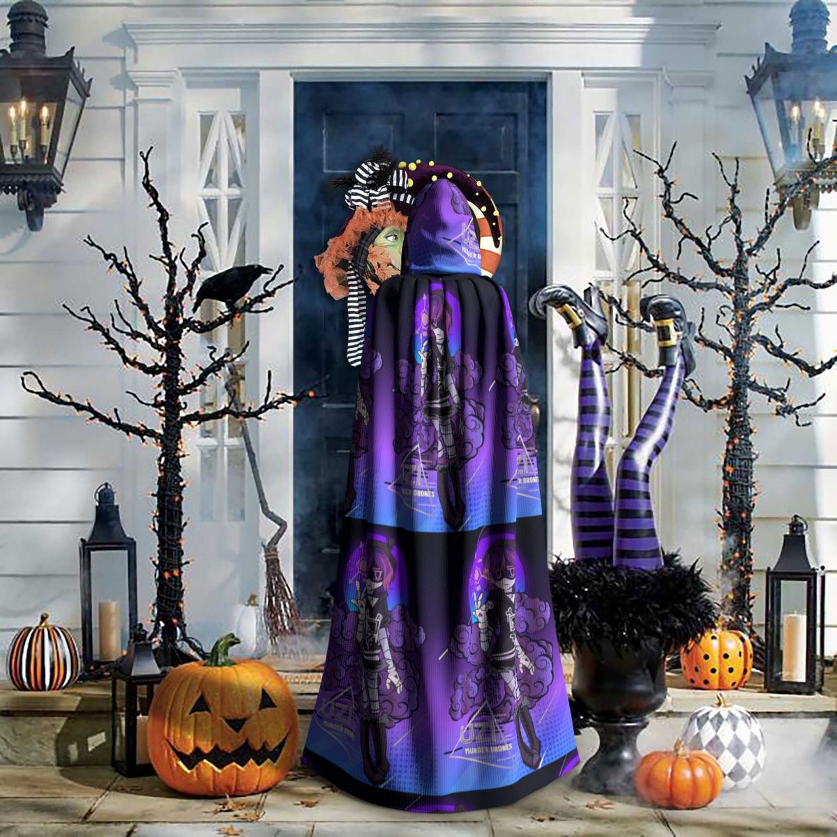 Capa Longa com Capuz de Bruxa  - Drones avaliação e preço