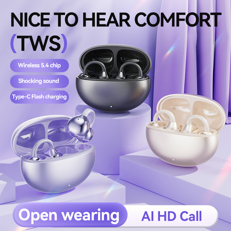 M91 clipe de orelha sem fio bl - Open Ear Air Conduction Headphones avaliação e preço