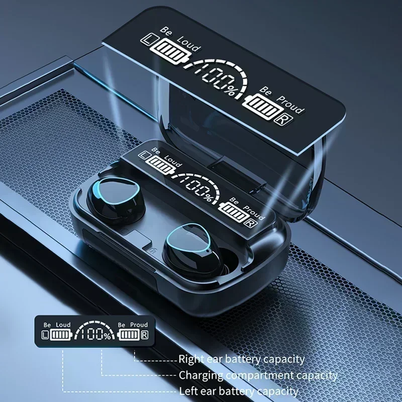 Fones de ouvido sem fio TWS pa - Tws Earbuds Bluetooth 5.3 avaliação e preço