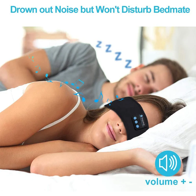 Fones de ouvido bluetooth espo - Sleep Mask Headphones Bluetooth avaliação e preço