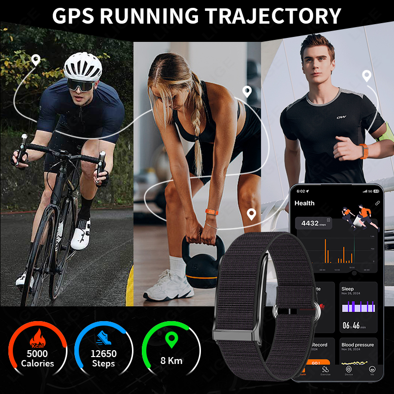 LIGE 100+ Esporte Rastreador d - Smartwatches avaliação e preço