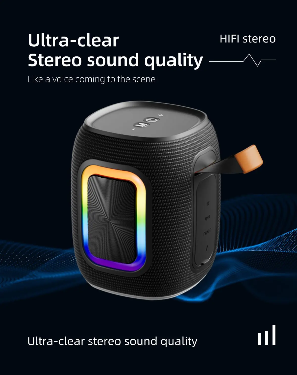 Caixa de Som Bluetooth Mini SO - Portable Bluetooth Speaker Waterproof Ipx7 avaliação e preço